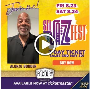 ALONZO BODDEN INVITES YOU TO STL JAZZ FEST